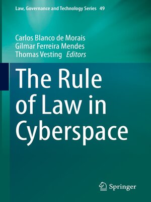 cover image of The Rule of Law in Cyberspace